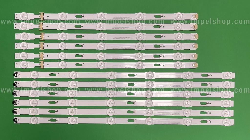 Barras De Led para TV SAMSUNG 48" set V5DU-480DCA-R1 5LED X 6pcs & V5DU-480DCB-R1 6LED X 6pcs , BN96-34793A & BN96-34794A