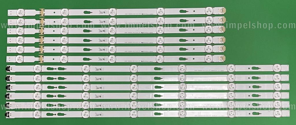 Barras De Led para TV SAMSUNG 55" set V5DF-550DCA-R2 5LED X 6pcs & V5DF-550DCB-R2 6LED X 6pcs , BN96-34787A & BN96-34788A