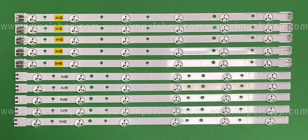 Barras De Led para TV SAMSUNG 46" set D1GE-460SMA-R1 6LED , BN96-23596A X 6pcs & D1GE-460SMB-R1 6LED , BN96-23597A X 6pcs , BN96-24147A & BN96-24148A