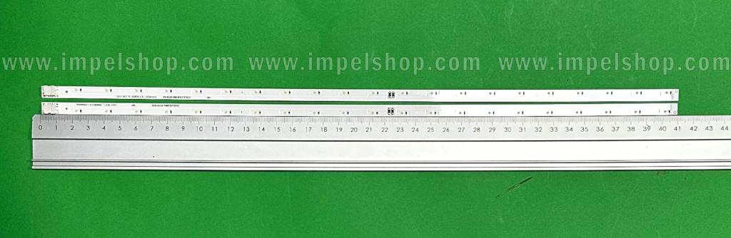 Barras De Led para TV SAMSUNG 40" set 2pcs V6LF_395SFA-LED21_-3-11_R3 X 1pcs & V6LF_395SFB-LED21_-3-11_R3 X 1pcs , BN96-39720A & BN96-39721A , BN96-4655A & BN96-4656A , Louvre 39,5"