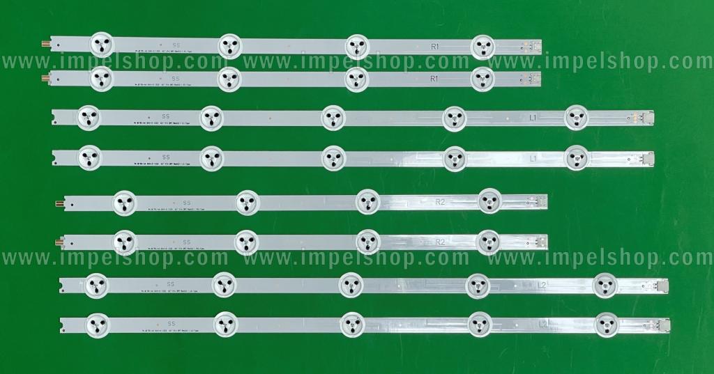 Barras De Led para TV LG / PHILIPS 42" set 8pcs , 6916L-1455A X2pcs & 6916L-1456A X2pcs & 6916L-1457A X2pcs & 6916L-1458A X 2pcs , 42 "V14 DRT Rev0.0 1 L1-Type/42" V14 DRT Rev0.0 1 R1-Type 42 "V14 DRT Rev0.0 1 L2-Type/42" V14 DRT Rev0.0 1 R2-Type 42 "V14 DRT Rev0.4 2 L1-TYPE/42" V14 DRT Rev0.4 2 R1-TYPE 42 "V14 DRT Rev0.4 2 L2-TYPE/ 42" V14 DRT Rev0.4 2 R2-TYPE