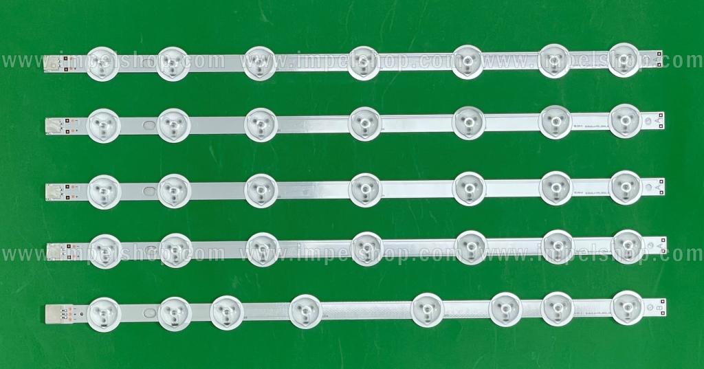 Barras De Led para TV VESTEL 39.5" set 5pcs (TYP A 39.5LED_A-TYPE_REV03 30085326 X 4pcs , TYP B 39.5LED_B-TYPE_REV03 30085327 X 1pcs) , PART NUMBER : 23302612