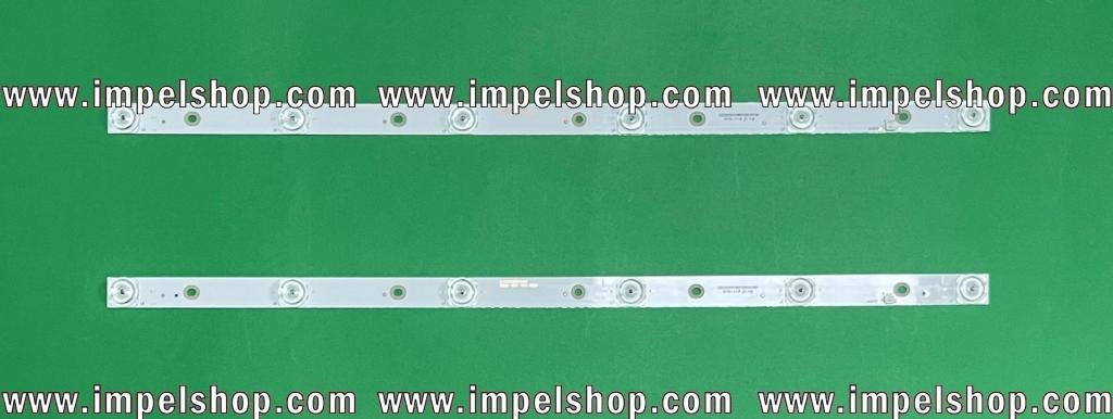 Barras De Led para TV TCL 32" set 2pcs X CC02320D510V06 1410 32E20 2X6 6S1P 0D20 5.0 , 6LED , 508MM , 6V