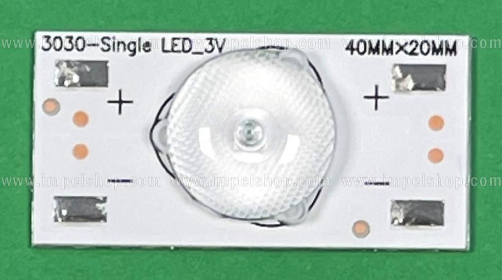 Universal len for led bar round with led diode , TENSÃO : 3V , DIÂMETRO : 16MM , ALTURA : 5,5MM