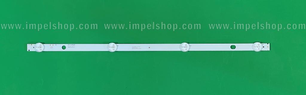 Barras De Led para TV universal 4LED , TENSÃO : 6V , COMPRIMENTO : 400MM , LARGURA : 12MM ,