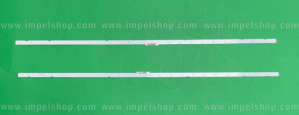 Barras De Led para TV SAMSUNG 40" set 2pcs X AOT_40_NU7100F , LM41-00550A , BN96-45955A , 23LED , 435MM , 6V ,