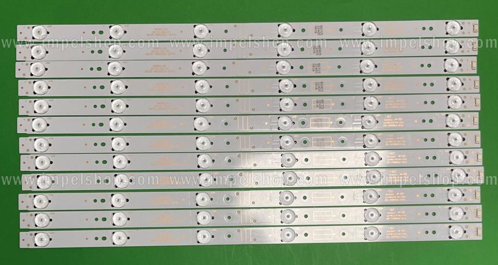 Barras De Led para TV LG 50" UHD 12pcs X 5835-W50002-2P00 / 5835-W50002-6P00 , 6LED , 490MM