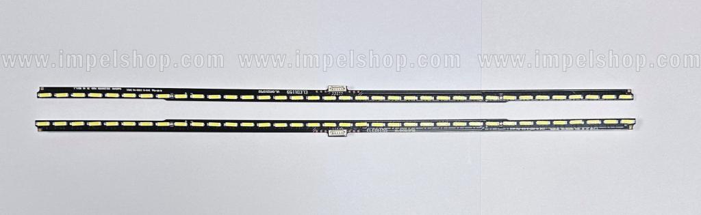 Barras De Led para TV SAMSUNG / PHILIPS 55" set 2pcs X 2012SGS55 7020 36 V2 REV1.1 LJ64-03329A , 36LED , 333MM ,