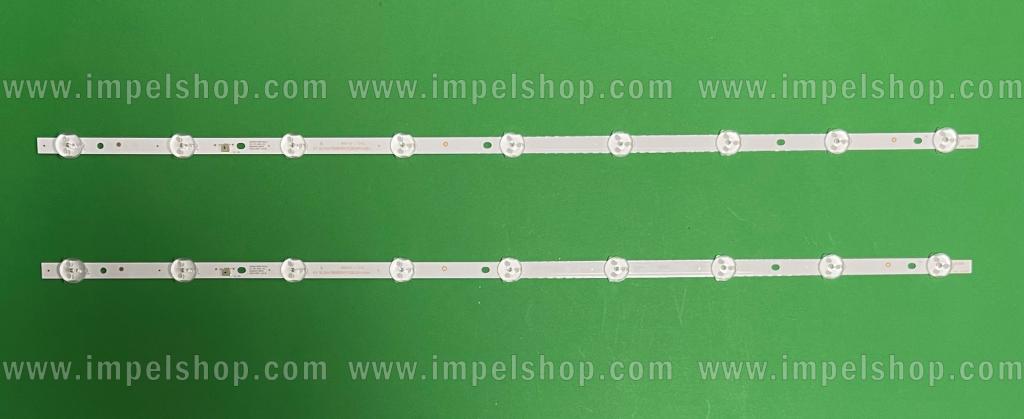 Barras De Led para TV TCL 32" set 2pcs X CY 32 2X9 PB08D581103BL041-005H - 8D2A-DLM3-200SA1 , 9LED , 3V , 581MM