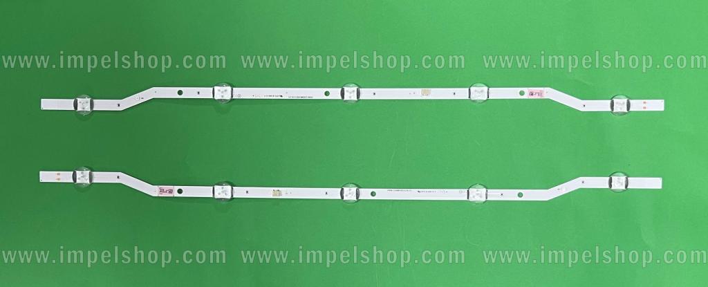 Barras De Led para TV SAMSUNG 32" set 2pcs X V5DN-320SM0-R5 5LED , BN96-36234A , BN96-36232A