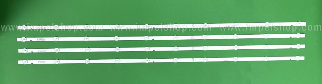 Barras De Led para TV TOSHIBA / LG 49" set 4pcs X JL.D490A1330-001CS-M / BS-CM , 10LED , 943MM