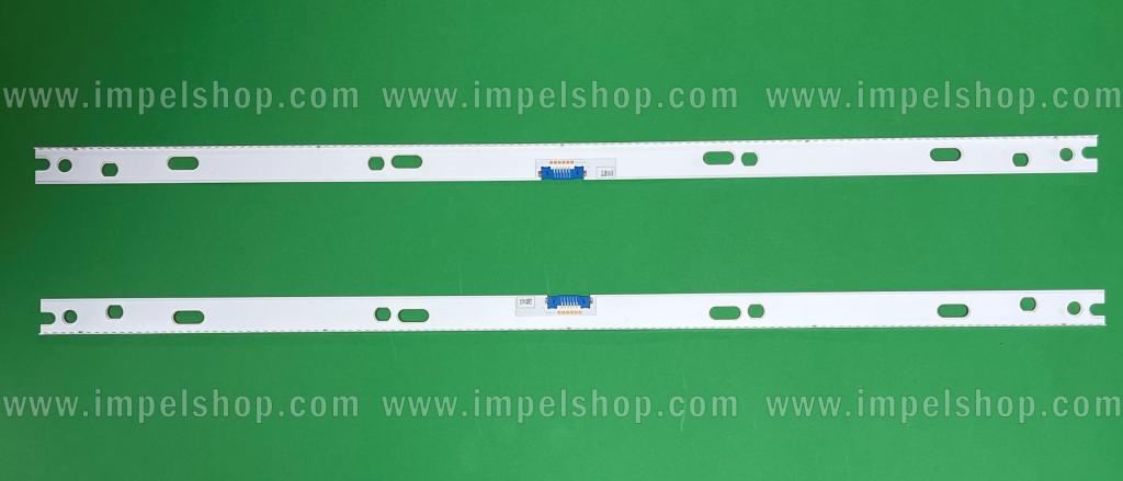 Barras De Led para TV SAMSUNG 65" set 2pcs X BN96-45622A , V8Q7-650SM0-R2 , LM41-00581A , 126LED , 710MM