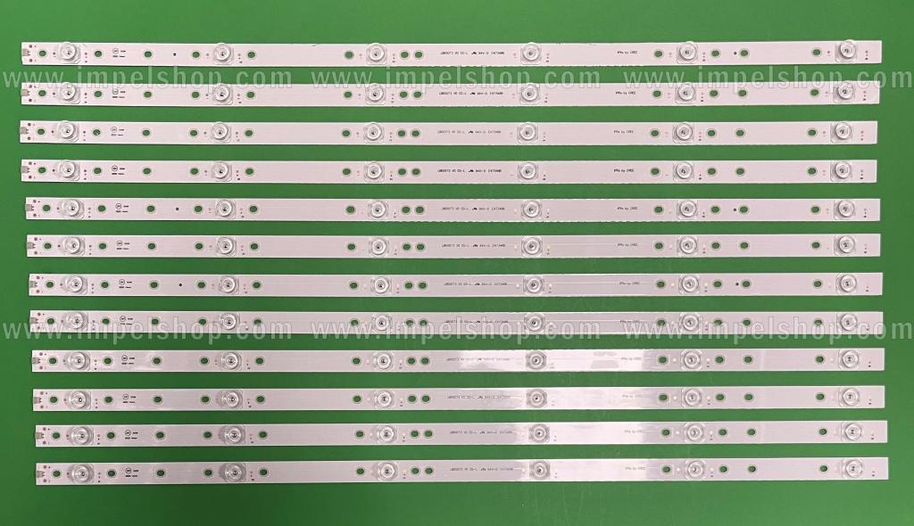 Barras De Led para TV HISENSE 65" set 12pcs X JL.D65061330-003FS-M_V02 / JL.D65061330-365AS-M_V01 / JL.D65061330-365AS-M_V02 , LB65073