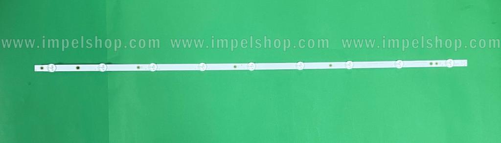 Barras De Led para TV universal 9LED , TENSÃO : 3V , COMPRIMENTO : 778MM , LARGURA : 12MM ,