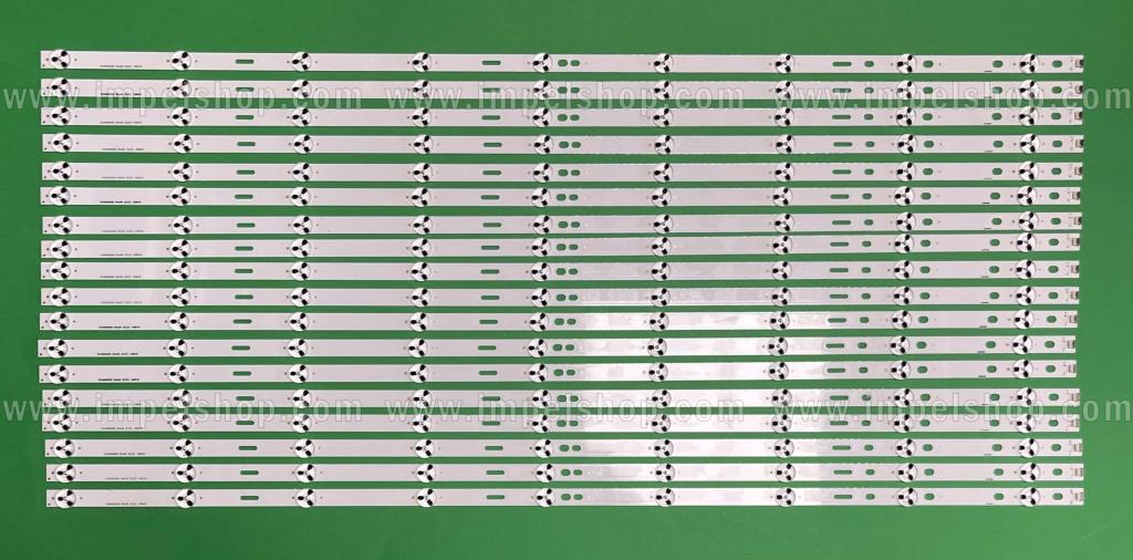 Barras De Led para TV SONY 65" set 18pcs X SVA650A09_SVA650A30_Rev04_9LED_150519