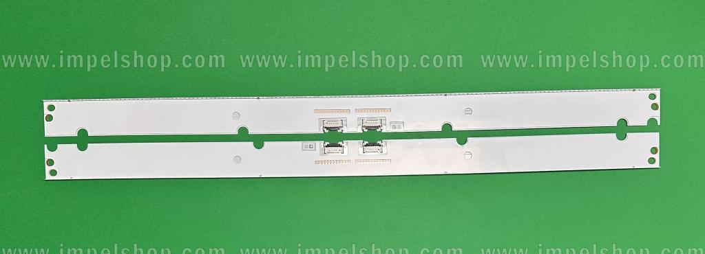 Barras De Led para TV SAMSUNG 55" set 2pcs X V7Q8-55SM0-R0 BN96-42154A , 144LED , 600MM , BLUE LIGHT , ORIGINAL SAMSUNG