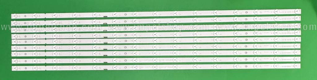 Barras De Led para TV SONY 55" set 9pcs X CCB 55 MBL-55030D915SN1 MBL-55030D915SN0 1-984-209-11 , 15LED , 1080MM ,