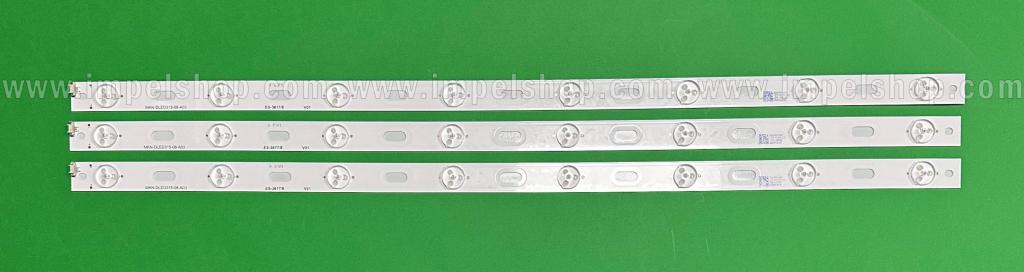 Barras De Led para TV MANTA 32" set 3pcs x MKN-DLED315-08-A03 , 8LED , 600MM , 3V ,