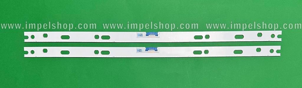 Barras De Led para TV SAMSUNG 55" set 2pcs X BN96-46467A LM41-00597A , 102LED , 597MM , 3V ,