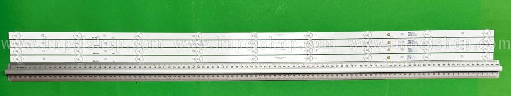 Barras De Led para TV MANTA 50" set 4pcs X DLED50DCZN 4x9 , 9LED, 992MM , 3V ,