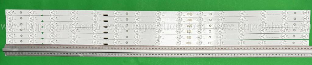 Barras De Led para TV SONY SONY 49" set 6pcs X MBL-49030D615SN0 CCB 49 MBL-49039D615SN2 49039D615SN0 18LS49 0-841-300-01 , 15LED , 950MM , 12V ,