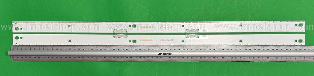 Barras De Led para TV SAMSUNG 60" set 2pcs , 1pcs X BN96-39529A LM41-00229A & 1pcs X BN96-39530A LM41-00231A , 84LED , 660MM ,