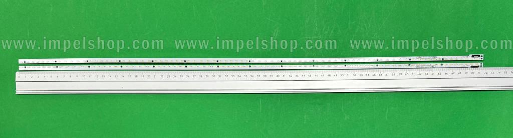 Barras De Led para TV / FLEX PANASONIC 65" set 22pcs , 1pcs X 6202B000C8200 & 1pcs X 6202B000C9200 , 80LED, 716MM , 3V ,